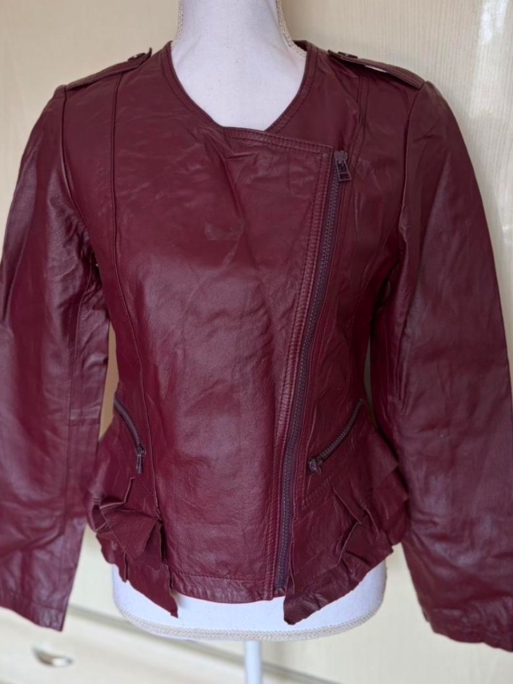 Genuine leather jacket